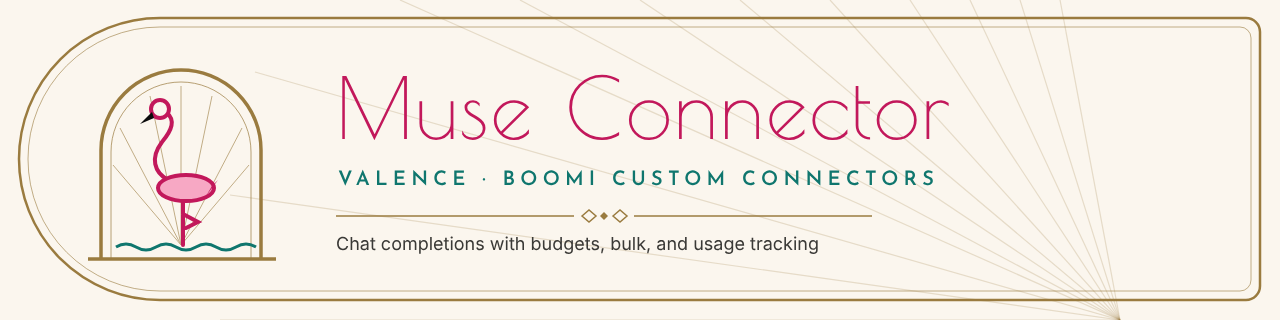 Muse Connector: Valence, Boomi Custom Connectors